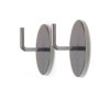 Supports Adhésifs Rideaux Métal Noir - Ateliers 28