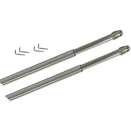 Tringles à Rideaux Ateliers28 - Chrome - 70-110cm