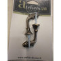Crochets Porte-Embrasse Ateliers 28 - Bronze Antique
