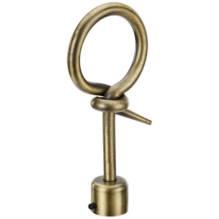 Embout Rideau Noeud Bronze - Ateliers 28