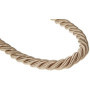 Embrasse Rideaux Soie Torsadée Beige - Ateliers28