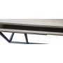 Table Basse YOSSI Bois Clair Métal Noir Rangement - Modèle Exposition