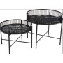 Tables d'Appoint Compo Verde Noir Lot de 2 Design Moderne - Modèle Exposition