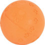 Balle Zolux Chien 6cm Orange - Jouet Résistant