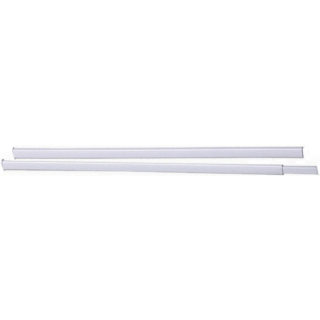 Tringles à Rideaux Extensibles Blanches Ateliers 28 (30-50cm)