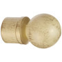 Embout Rideau Boule Or Patiné - Ateliers 28