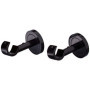 Supports tringle rideau Ateliers 28 - Noir 8cm