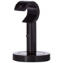 Supports tringle rideau Ateliers 28 - Noir 8cm