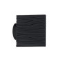 Embout Cube Noir Ø28 - Ateliers28