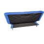 Canapé convertible clic-clac MISHAN en tissu - Bleu