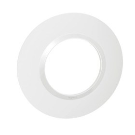 Plaque Interrupteur Ronde Blanche DOOXIE