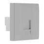 Prise RJ45 Simplea : Encastrée, Blanc, Noir, Argent
