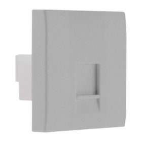 Prise RJ45 Simplea : Encastrée, Blanc, Noir, Argent