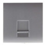 Prise RJ45 Simplea : Encastrée, Blanc, Noir, Argent