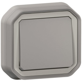 Interrupteur Va-et-vient Legrand Plexo IP55 Gris