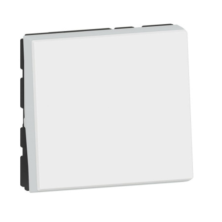 Poussoir Legrand Mosaic Easy-LED Blanc