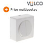 Interrupteur Double Va-et-vient Blanc 10A