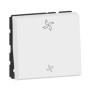 Interrupteur VMC Legrand Mosaic Blanc 2 Modules