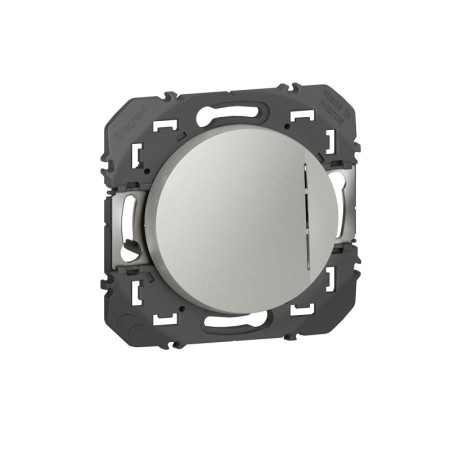 Poussoir Legrand Dooxie - Voyant Lumineux Aluminium