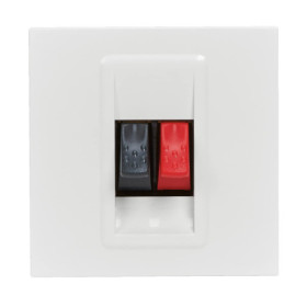 Prise Haut-Parleur Legrand Mosaic Blanc