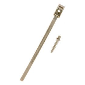 Colliers d'Embase 10pcs Ø16-32mm Gris