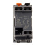 Interrupteur Va-et-vient 1/2 module Argent
