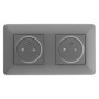 Double Prise Affleurante Artezo Zenitech 16A