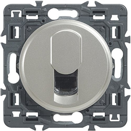 Prise RJ45 Legrand Céliane 2 Titane