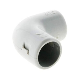 Coudes PVC Gris Ø25mm - Lot de 10 - Zenitech