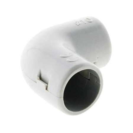 Coudes PVC Gris Ø25mm - Lot de 10 - Zenitech
