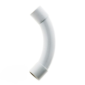 Coudes PVC Gris Ø20mm - Lot de 5 - Zenitech