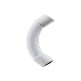 Coudes PVC Gris Ø16mm - Lot de 5