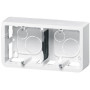 Cadre Mosaic Legrand 4 Modules Blanc