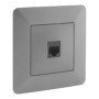 Prise RJ45 CAT6 Gigabit Ethernet Titanium