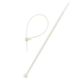 Colliers Serrage Transparent 140mm - Lot de 100