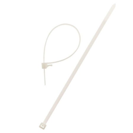Colliers Serrage Transparent 140mm - Lot de 100