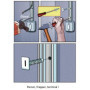 Chevilles Fix-Elec pour Moulures PVC
