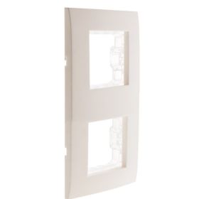 Plaque Blanc mat - Double - Simplea - Zenitech