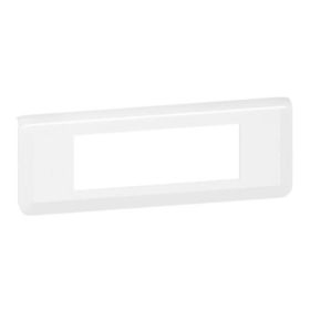 Plaque pour 6 modules montage horizontal Mosaic - Blanc REF. 200946