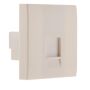 Zenitech Prise TEL. RJ 45 cat.5 Moteur seul Blanc Simplea
