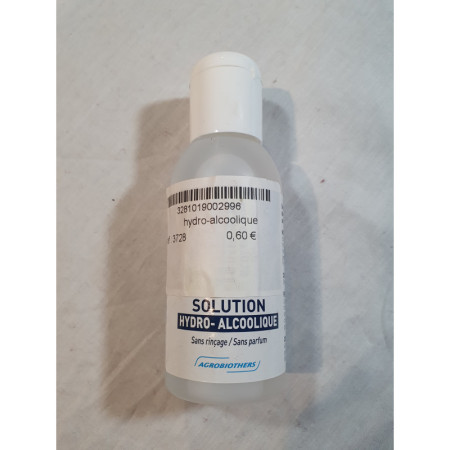 Solution hydro-alcoolique Agrobiothers 100ml - Hygiène optimale
