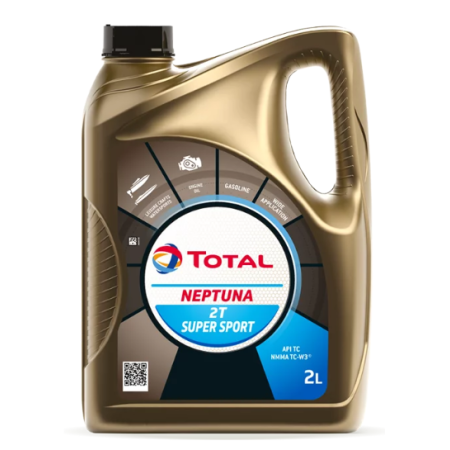 TOTAL NEPTUNA 2T SUPER SPORT Huile Moteur 2 Temps 2L