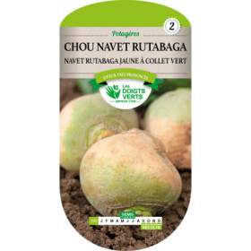 Rutabaga Jaune à Collet Vert Les Doigts Verts