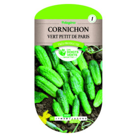 Cornichon Vert Petit de Paris Les Doigts Verts - Semences
