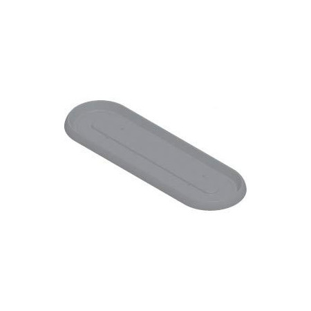 Soucoupe Cancun - Gris Béton - Pour Jardinière Cancun 80 cm - EDA PLASTIQUES