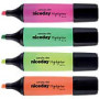 Surligneurs Niceday HC1-5 - 4 Couleurs Fluo