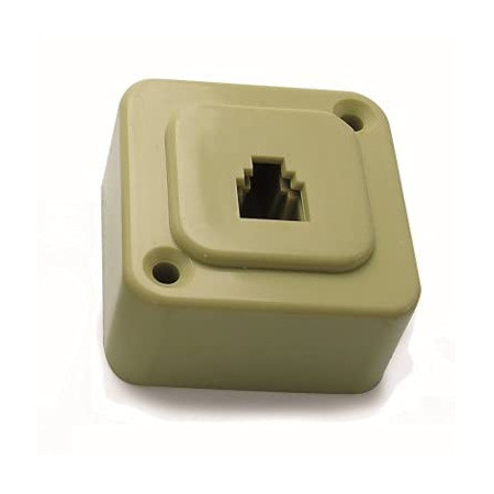 Prise Murale RJ45 Beige Installation Facile