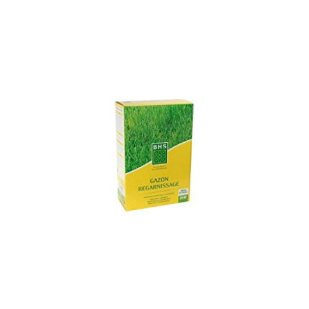 Semence Gazon BHS GRP3 3kg Regarnissage et Engrais 150m²