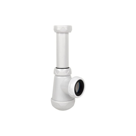 Siphon Bouteille Court Cofan avec Sortie 32 PVC