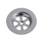 Grille Evier Inox Ronde Ø80 mm Drainage Optimal